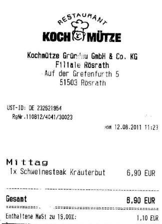 pkzv Hffner Kochmtze Restaurant